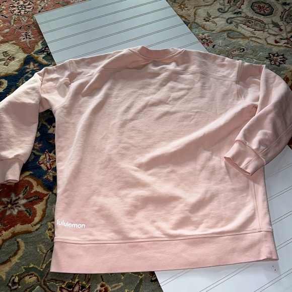 Lululemon Light Pink Crew Neck - Picture 4 of 4